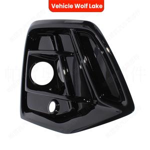 กรอบไฟตัดหมอก Audi Q5 ปี 2021-2024 สีดำ ABS ครอบกันชนหน้า ครอบกระจังหน้าล่าง - Product Image 2