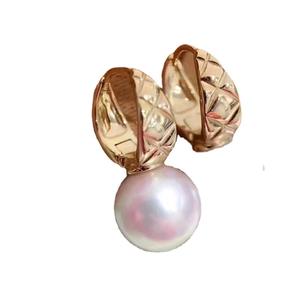 Accesorios de Plata S925 para DIY con Perlas, Soporte Hueco para Pendientes con Perla Redonda de 9-13mm para Aretes 21693 - Product Image 5