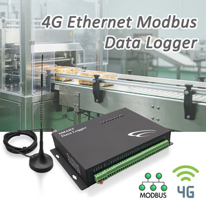Multipoint Modbus 4G Ethernet Data Logger <b>transmitter</b> Gateway Module Remote Terminal <b>Wireless</b> Current <b>Transmitter</b> - Product Image 1