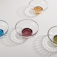 Verres à boire hauts modernes et simples à prix d'usine, épaissis, à rayures et à fond diamanté, pour jus, lait, eau, crème glacée