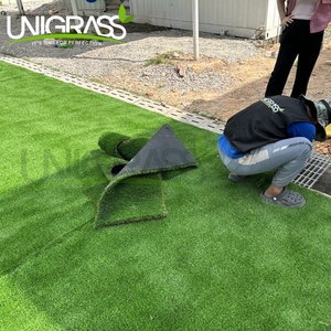 Hierba <span class=keywords><strong>artificial</strong></span> de paisaje sintético con césped de decoración de lugar de jardín de aspecto natural - Product Image 6