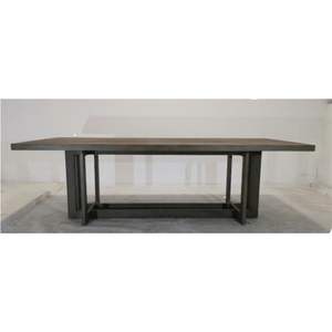 Prijs Hs1 Shayne Odm Meubelfabriek Luxe High-End Custom Antiek Vierkant Eiken Surfplank Eettafel - Product Image 3