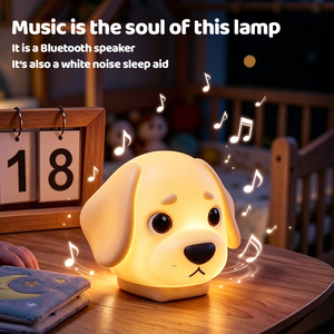 2027 New Hot Sale 5 <b>In</b> 1 Pat Night <b>Light</b> Dog Shape LED Lamp With Remote Control USB Rechargeable For Babies And Kids - Product Image 4