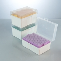 Embouts de pipette stériles de haute qualité sans DNase ni RNase, emballage en boîte, embouts de pipette en plastique