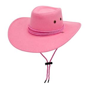 Sombrero Vaquero Occidental de Gamuza Personalizado, Estilo Étnico Retro, Unisex, Resistente al Viento, para Jazz, Deportes, Pesca, Casual, Viajes al Aire Libre, Uso en las Cuatro Estaciones - Product Image 5