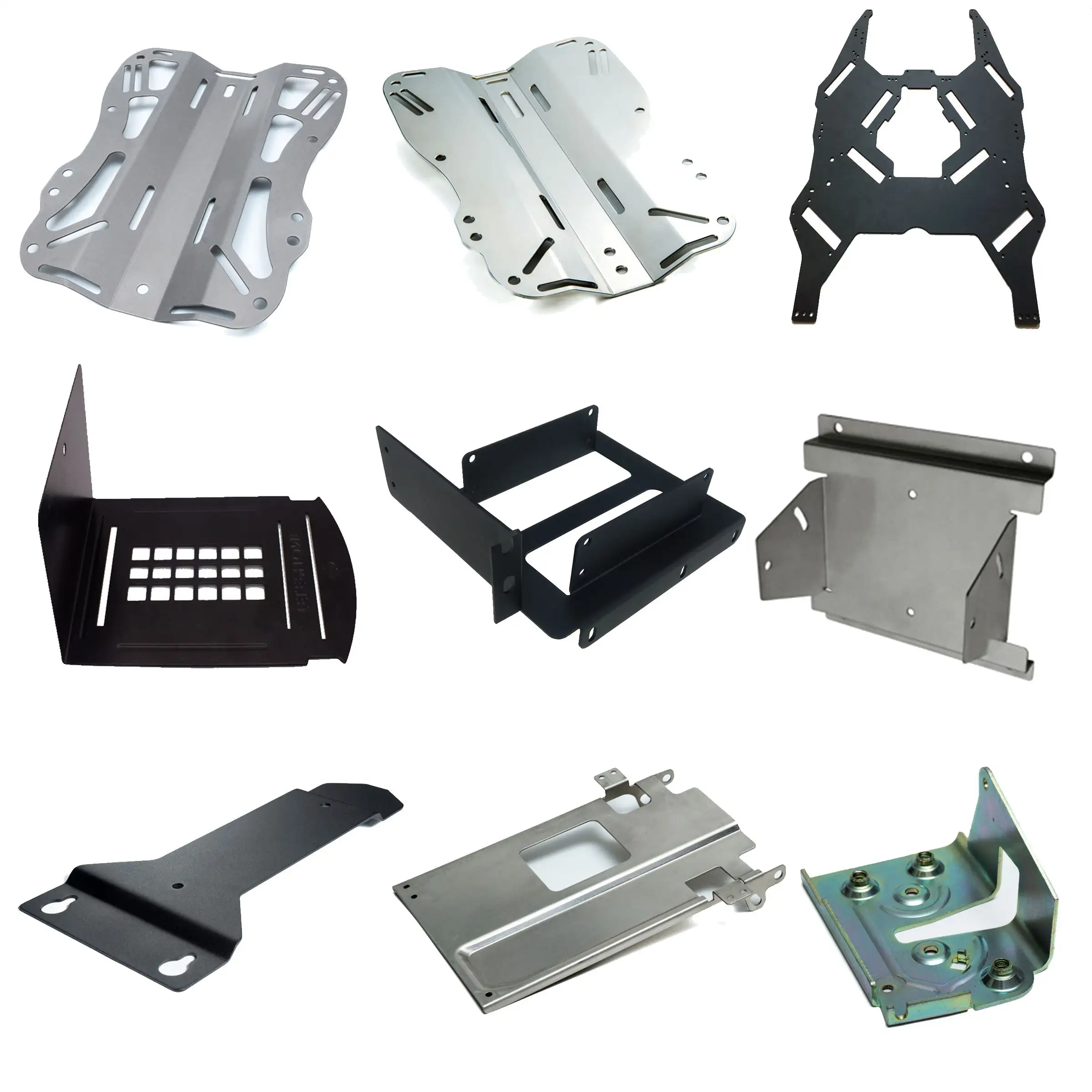 Oem Op Maat Gemaakte Stalen Stempelen Buigkast Fabricage Aluminium Frame Lassen Plaatwerk Onderdelen Fabricage