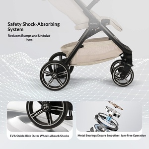 <span class=keywords><strong>Poussette</strong></span> bébé TRVL LX certifiée 3C Chine continentale, en alliage d'aluminium, avec amortisseur, légère, pliable, compatible bagage cabine, 22 kg - Product Image 5