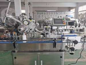 自動スクエアボトル2/3/4サイドとラウンドボトル上底とボディラベルアプリケーターラベリングマシン - Product Image 3