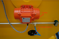 Moteur à vibrations externe haute efficacité Série MVE, machine vibrante électrique pour béton SDDOM