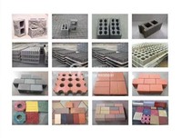Machine à fabriquer des blocs de pavé creux, machine à briques en argile et béton, composants essentiels du moteur PLC, ligne de production de briques de sable, facile à utiliser, 1 an de garantie
