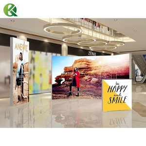 Tùy chỉnh hộp Đèn cho thương mại cho thấy tùy chỉnh nhôm quảng cáo lightbox hiển thị Backdrop đứng - Product Image 1