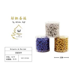 5m ciondolo di natale con perline-decorazioni Festive e ornamenti per la casa - Product Image 1