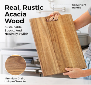 Planche à découper en bois d'acacia moderne <span class=keywords><strong>de</strong></span> haute qualité, bloc <span class=keywords><strong>de</strong></span> <span class=keywords><strong>boucher</strong></span> en bois massif <span class=keywords><strong>pour</strong></span> la <span class=keywords><strong>cuisine</strong></span> - Product Image 5