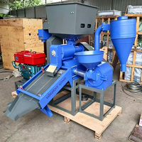 Nouveau modèle 2026 |   Machine à riz miniature 5-en-1 entièrement automatique |   Conception compacte avec tamis à grains/tamis vibrant pour usage domestique/commercial