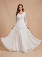 Gaun Pengantin untuk Pengantin Wanita Ukuran Besar Tanpa Punggung Model Ball Gown Berbahan Lace, Gaun Pernikahan Custom Warna Ivory Satin dengan Ekor