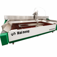 Mesin Pemotong WaterJet CNC 5 Axis Tekanan Tinggi untuk Memotong Marmer, Mosaik, dan Keramik