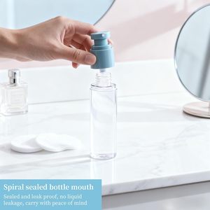 Flacon pulvérisateur transparent personnalisé de haute qualité pour cosmétiques, 100 ml, 150 ml, 200 ml, 250 ml, en plastique PET - Product Image 5