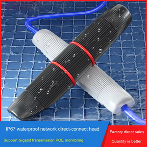 100 Gigabit dual-pass đầu mở rộng không thấm nước ngoài trời chống bụi RJ45 Mạng Cáp mông kết nối phụ kiện kết nối - Product Image 4