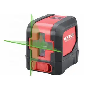 8823306 EXTOL leveling laser outdoor green line and dot laser level tools