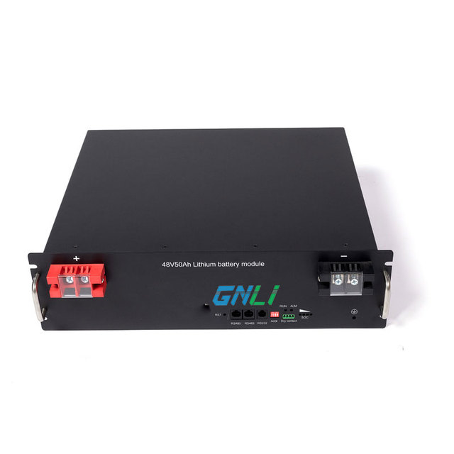 48V 50Ah Split Telecom Base Station Backup LiFePO4 Battery with CAN Communication IP55 Protection for Solar Storage System