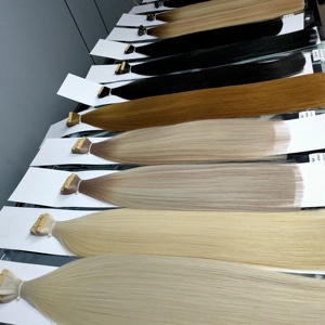 จัสมิน บิวตี้ โฮลเซลล์ เค ทิป 12a เวอร์จิ้น พรีบอนด์ เคราติน แฟลตทิป เรมี่ ผมแท้ยุโรป 100% ต่อผมแบบกำหนดเองได้ - Product Image 2