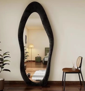 Gương toàn thân kính mạ crôm hiện đại cho phòng ngủ, cửa hàng quần áo người nổi tiếng trực tuyến, gương trang điểm Mango - Product Image 6