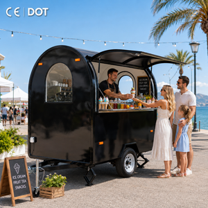Etodevice Nuevos Remolques de Comida Totalmente Equipados, Camión de Comida Rápida, Carrito de Comida, Cocina Móvil, Camión de Pizza en Venta - Product Image 1