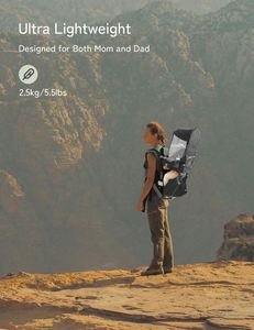 Muestra Gratuita de Portabebés Transpirable Personalizado para Senderismo, Cómodos Portabebés con Asiento de Cadera, Portabebés Tipo Sling, Venta al Por Mayor - Product Image 5
