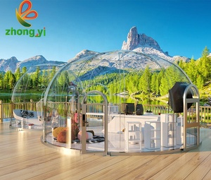 <span class=keywords><strong>Bungalow</strong></span> pour zone de loisirs ou hôtel de villégiature, glamping, tente géodésique, villa transparente, maisons conteneurs modernes - Product Image 6