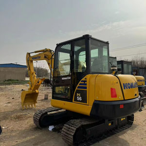 Komatsu เครื่องขุดมือสอง PC60 PC56 6ตัน5.6ตันเครื่องขุดมือสองเวลาทำงานต่ำเครื่องขุดขนาดเล็กเครื่องยนต์ดั้งเดิม - Product Image 1