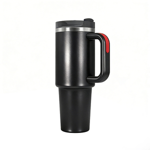 Nuovo Design <span class=keywords><strong>2026</strong></span>: Tazza Personalizzata in Acciaio Inox a Doppia Parete da 40oz con Manico, Tumbler per Auto in Vari Colori - Product Image 5
