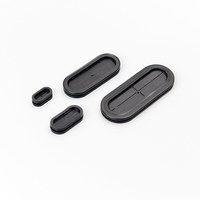 Oeillet en caoutchouc de silicone personnalisé Oeillet de câble carré plat Oeillet en caoutchouc électrique