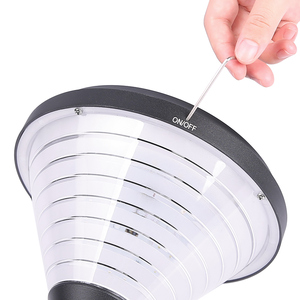 Faro <span class=keywords><strong>LED</strong></span> <span class=keywords><strong>Solare</strong></span> da Esterno con Cinturino Regolabile per Illuminazione a Mani Libere, Campeggio, Escursionismo e Lavoro - Product Image 3