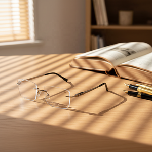 Monturas de Gafas Ópticas de Lujo con <span class=keywords><strong>Lentes</strong></span> con Bloqueo de Luz Azul, Gafas de Lectura Ópticas <span class=keywords><strong>para</strong></span> <span class=keywords><strong>Hombre</strong></span> - Product Image 3