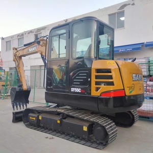 รถขุด ST55c จากจีน ยี่ห้อ Sany รุ่น SY55c เครื่องจักรก่อสร้างพร้อมใช้งานได้ดี - Product Image 5