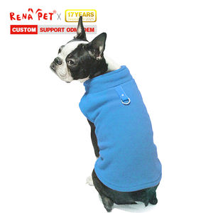 Großhandel benutzer definierte Farbe warm dick billig Haustier Kleidung Hund Fleece Mantel - Product Image 6