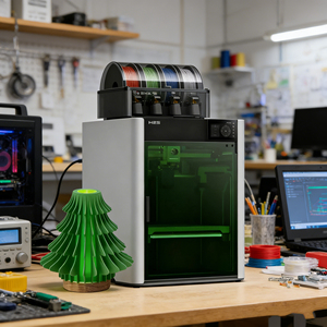 Bambu Lab H2S AMS FDM <b>3D</b> <b>Printer</b> Multi Color Large Size High Speed Desktop <b>3D</b> Model Making <b>Printer</b> - Product Image 1
