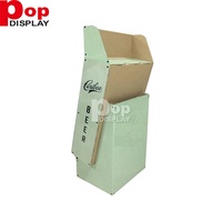 Rak Buku Kardus Ringan untuk Toko Ritel, Rak Display Iklan POS untuk Stand Buku POP