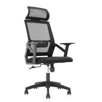 Foshan vente en gros de meubles de maison ergonomiques modernes ergonomiques réglables et pivotantes chaise de personnel bon marché chaise d'ordinateur chaise de bureau en maille