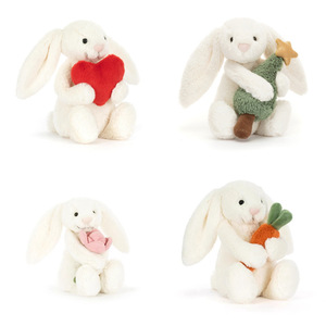 Peluche <span class=keywords><strong>Lapin</strong></span> Doux de 30 cm en Gros, Adorable <span class=keywords><strong>Lapin</strong></span> aux Longues Oreilles, <span class=keywords><strong>Doudou</strong></span> pour Enfants avec Rembourrage en Coton PP, Cadeau de Pâques - Product Image 2