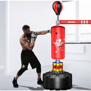 Sac de frappe autoportant pour la gym et l'exercice, taille personnalisée, rempli d'eau, en PVC et PU, pour le kick-boxing - Product Image 4