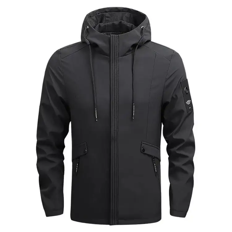 Jaqueta masculina de inverno resistente a vento para caminhadas e pesca, jaqueta impermeável para homens e mulheres