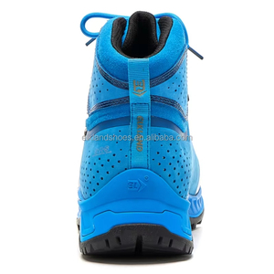 Botas de Senderismo de Cuero Nubuck Personalizadas al por Mayor para Hombre, Ligeras, Transpirables, Antideslizantes, para Trekking al Aire Libre, Primavera y Otoño - Product Image 2