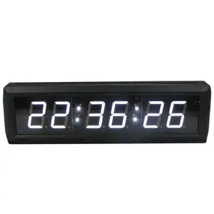 Training Timer Wall Clock multi functional led fitness countdown