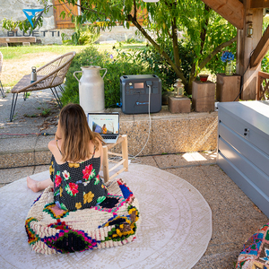 AC ngân hàng điện Trạm điện cầm tay Máy phát điện điện năng lượng mặt trời Máy phát điện mini đèn pin - Product Image 6