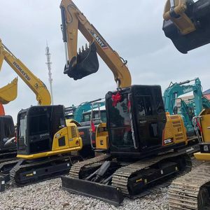 Miniexcavadora Sany SY75 <span class=keywords><strong>de</strong></span> Marca China al por Mayor para Uso Doméstico, Excavadora <span class=keywords><strong>de</strong></span> Orugas Sany <span class=keywords><strong>de</strong></span> 7.5 Toneladas con Motor EPA - Product Image 1