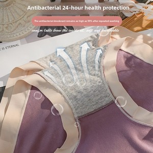 Women's <strong>High</strong>-<strong>Waist</strong> Seamless Briefs Knitted Pure Cotton Crotch Tummy-Tightening Butt-Lifting Hip-Covering <strong>Underwear</strong> Thin - Product Image 4