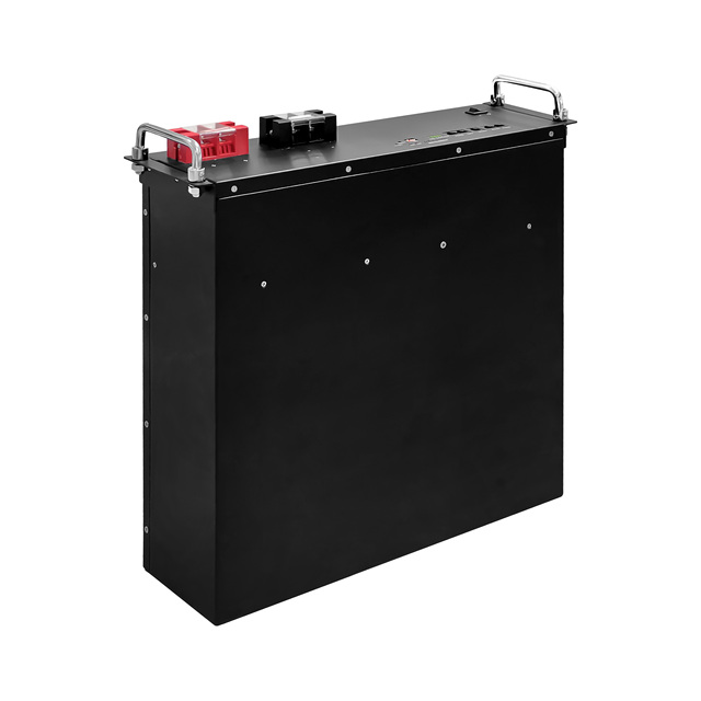 Rack-mounted Lithium Ion Battery Pack with Smart BMS RS485/CAN Communication Interfaces LiFePO4