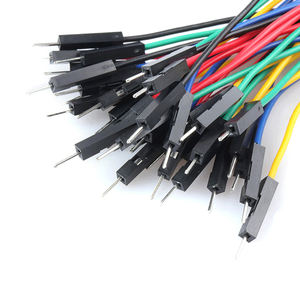 Kabel Jumper Dupont 2.54MM Pitch 1P Male to Female Connector Line 2/3/4/5/6 Pin Dupont Jumper Wire Cable 10CM - Product Image 2