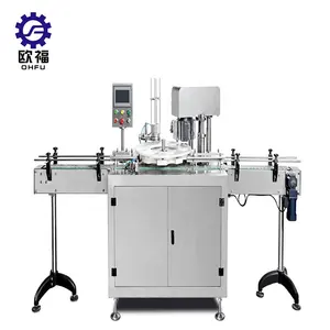 Máquina de enchimento e tampão de garrafa, máquina de enchimento e tampa de garrafa